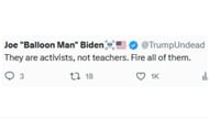Social media users react as hundreds of Harvard faculties signed petition against Gay's removal (Image via X / @TrumpUndead)